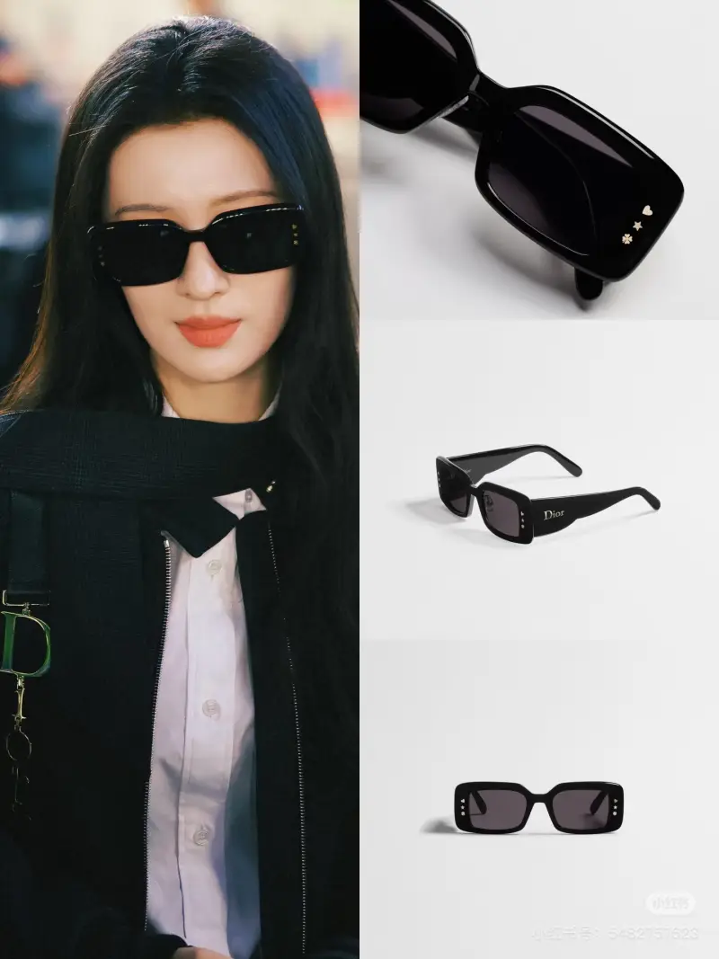 CHANEL CH5566 rectangle designer sunglasses colorway 01