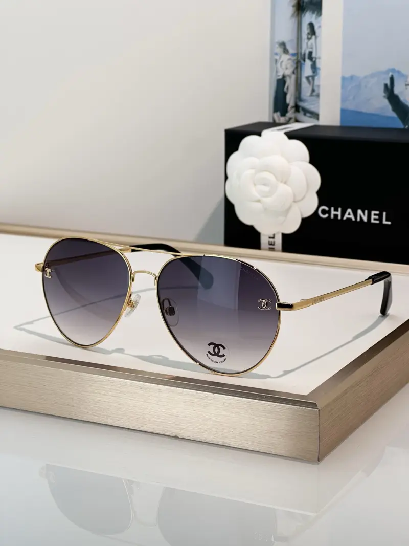 CHANEL CH4189TQ rimless designer sunglasses colorway 01